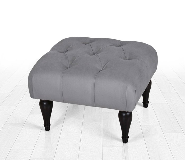 Atelier Del Sofa Puf Bohemio Floral - Gris Atelier Del Sofa Puf Bohemio Floral - Gris